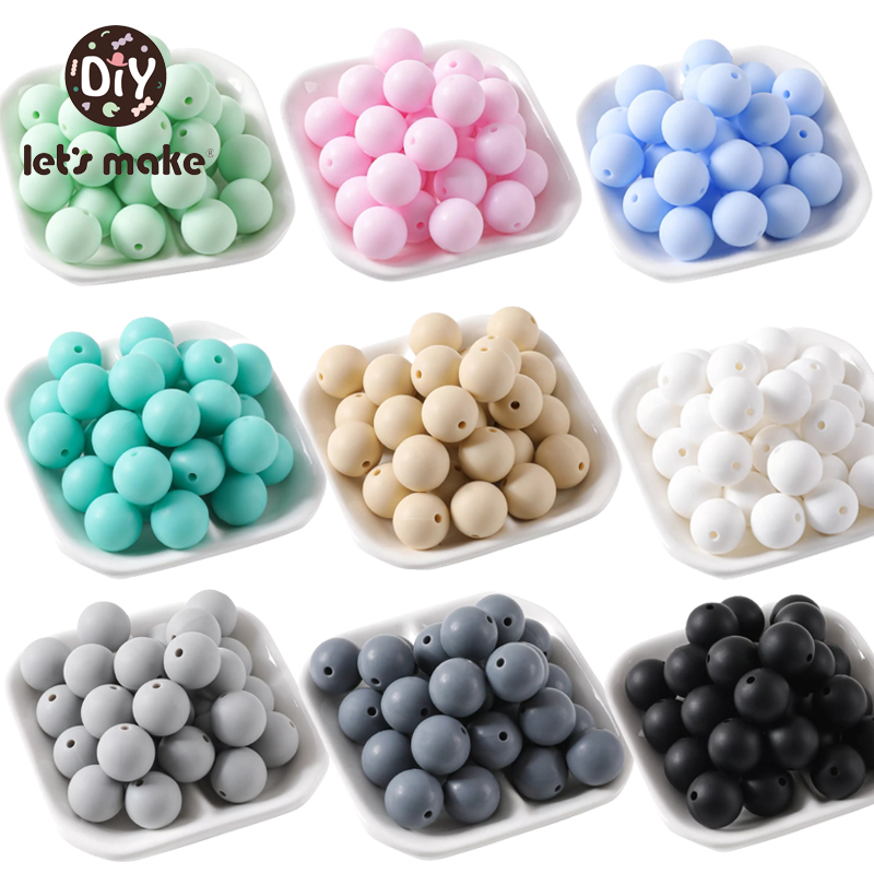 Baby Food Product - Let's Make 100pcs Perle ลูกปัดซิลิโคน 15