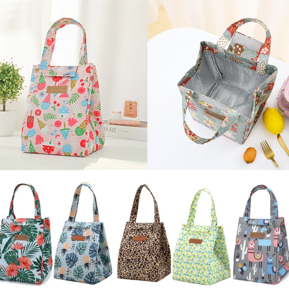 Baby Food Zip Lock Bag - ผ้า Oxford ถุงอาหารกลางวันฉนวน Camping อาหารเครื่องดื่ม Cooler