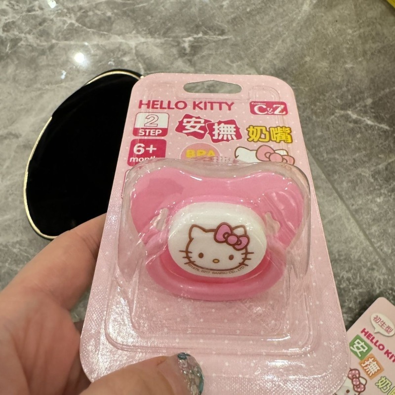 Baby Food In Japan - อะนิเมะออริจินัล ซานริโอ เฮลโล คิตตี้ จุกนมหลอกซิลิโคนสำหรับเด็กอ่อน 2026