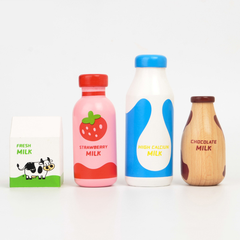 เด็กแกล้งเล่นไม้นมเครื่องดื่มช - Baby Food Cooking Set บทวิจารณ์และราคา