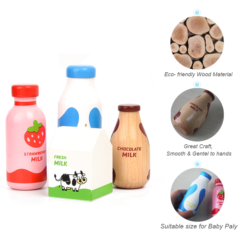 เด็กแกล้งเล่นไม้นมเครื่องดื่มช - Baby Food Cooking Set บทวิจารณ์และราคา