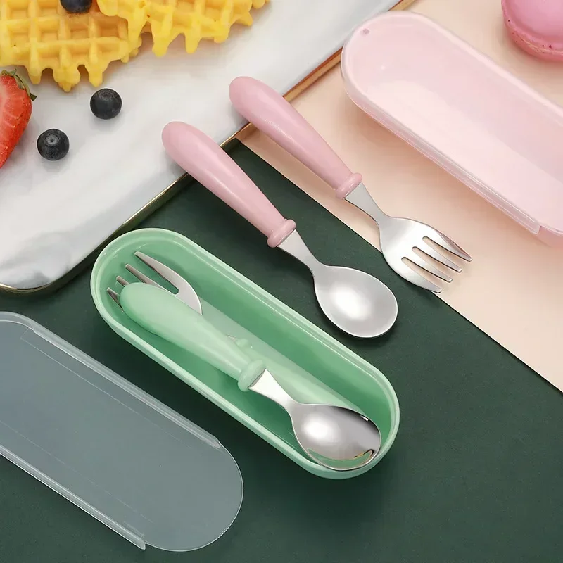 ชุดอุปกรณ์ให้อาหารเด็กสแตนเลส  - Weaning Spoon Set บทวิจารณ์และราคา