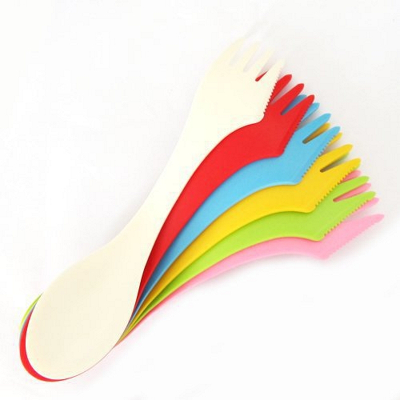 ชุดอุปกรณ์ตั้งแคมป์ 3-in-1 จำน - Weaning Spoon Set บทวิจารณ์และราคา