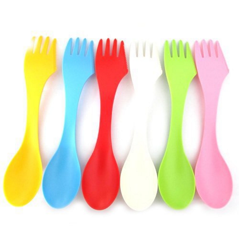 ชุดอุปกรณ์ตั้งแคมป์ 3-in-1 จำน - Weaning Spoon Set บทวิจารณ์และราคา