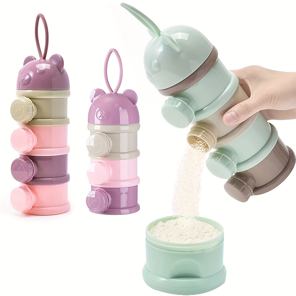 ภาชนะใส่นมผงเด็กความจุขนาดใหญ่ - Baby Food Category บทวิจารณ์และราคา