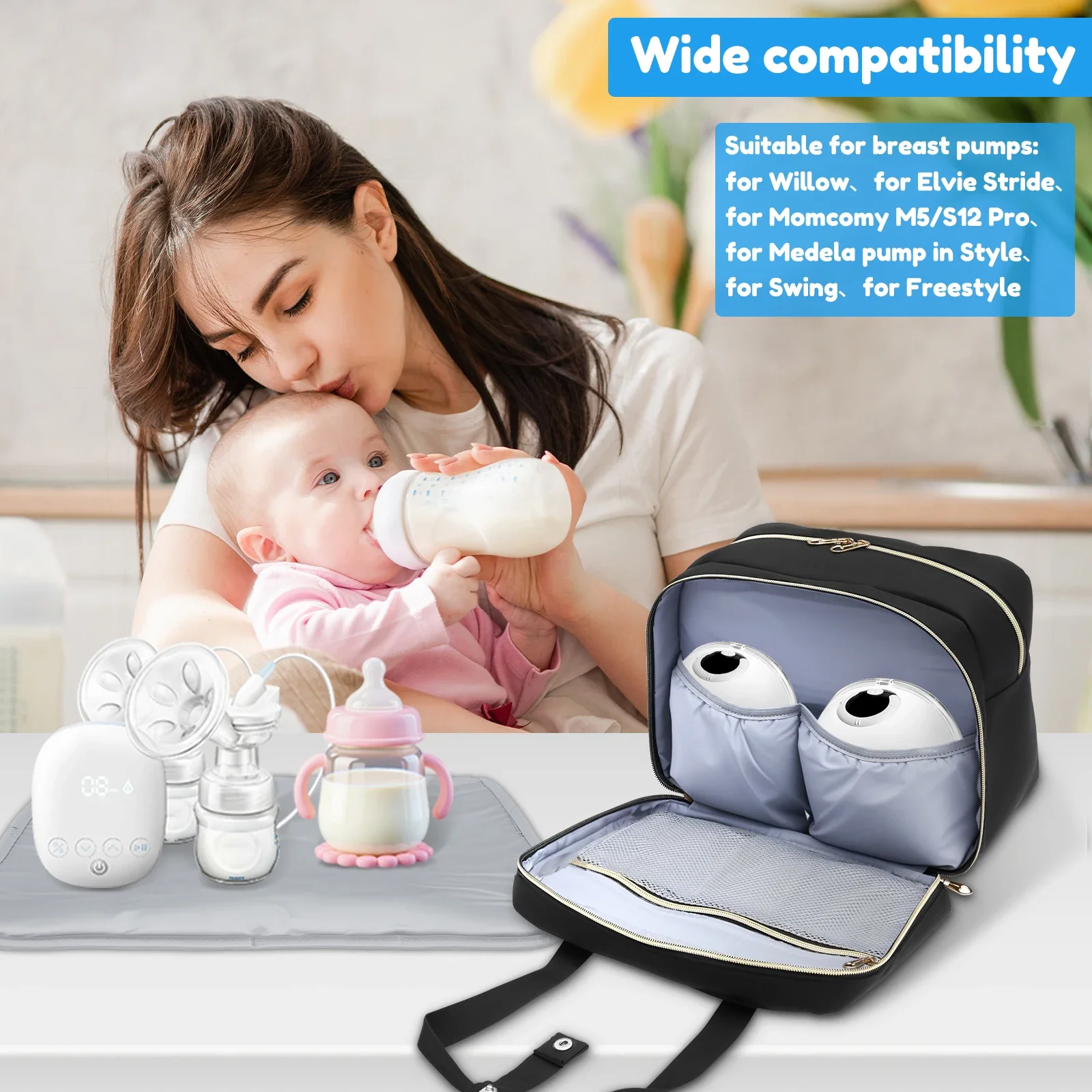 กระเป๋าเก็บน้ำนมแม่พร้อมแผ่นน้ - Baby Food Zip Lock Bag บทวิจารณ์และราคา