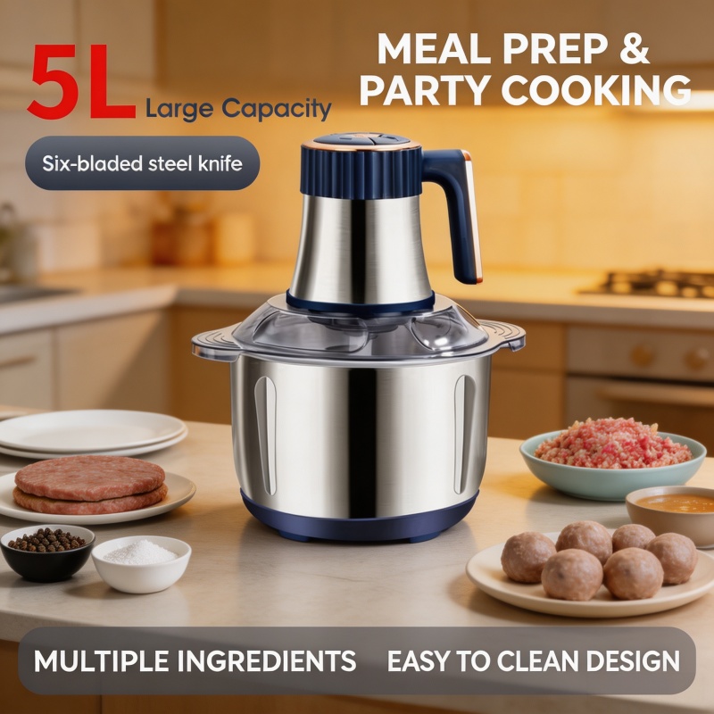 เครื่องบดเนื้อไฟฟ้า 5 ลิตร สแต - Baby Food Mill บทวิจารณ์และราคา