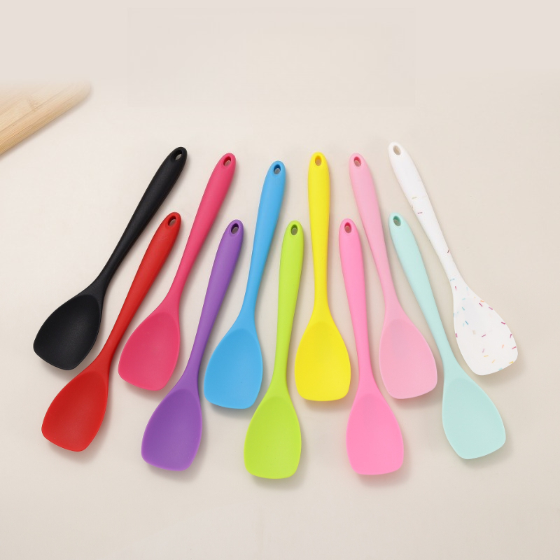 ตะหลิวซิลิโคนเกรดอาหาร ทนความร - Baby Food Cooking Set บทวิจารณ์และราคา