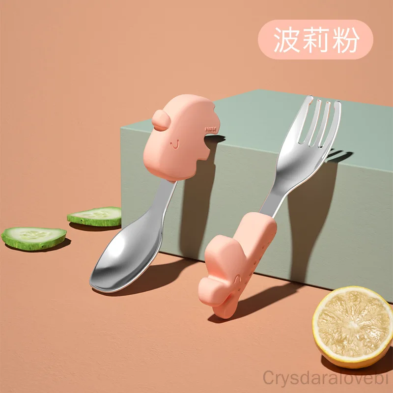 1setElephant ช้อนส้อมสั้นชุดเด - Baby Food In Japan บทวิจารณ์และราคา