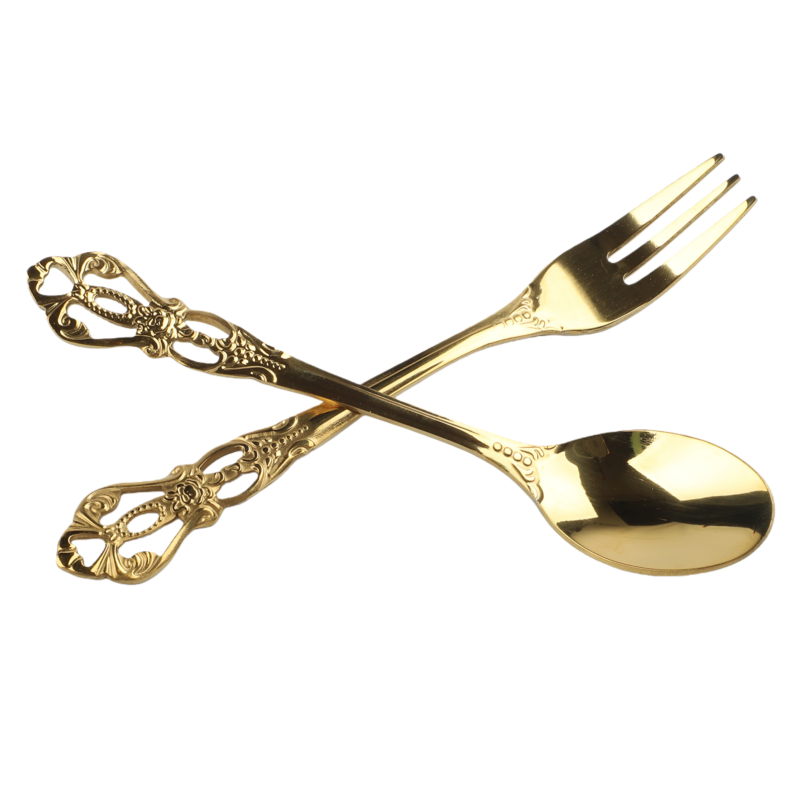 ชุดช้อนส้อมทองเหลืองวินเทจ 1 ค - Weaning Spoon Set บทวิจารณ์และราคา