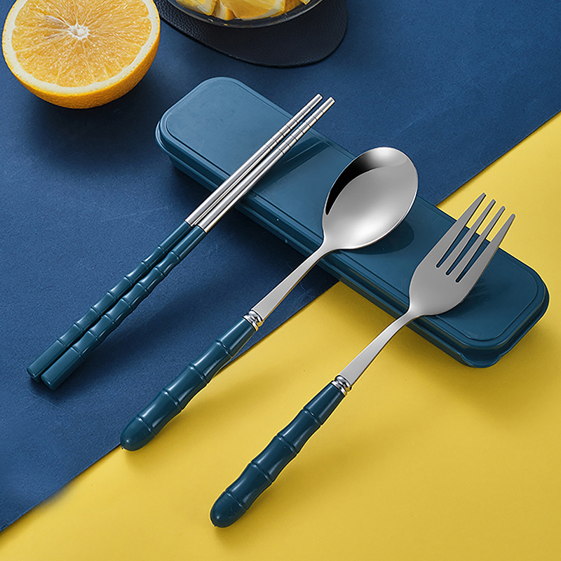 ชุดช้อนส้อมตะเกียบสแตนเลส 3 ชิ - Weaning Spoon Set บทวิจารณ์และราคา
