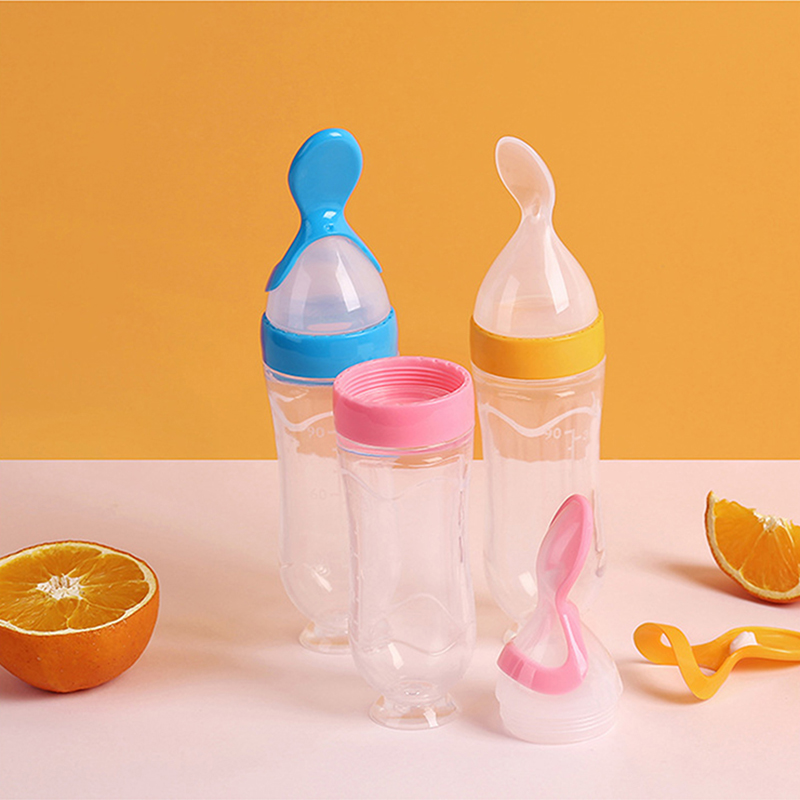 บีบขวดนมซิลิโคนทารกแรกเกิดการฝ - Baby Food Category บทวิจารณ์และราคา