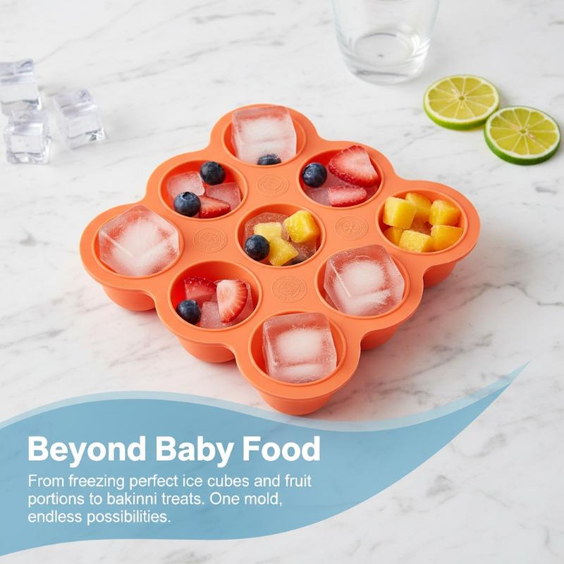 ภาชนะซิลิโคนสำหรับอาหารเด็ก 9  - Baby Food Category บทวิจารณ์และราคา