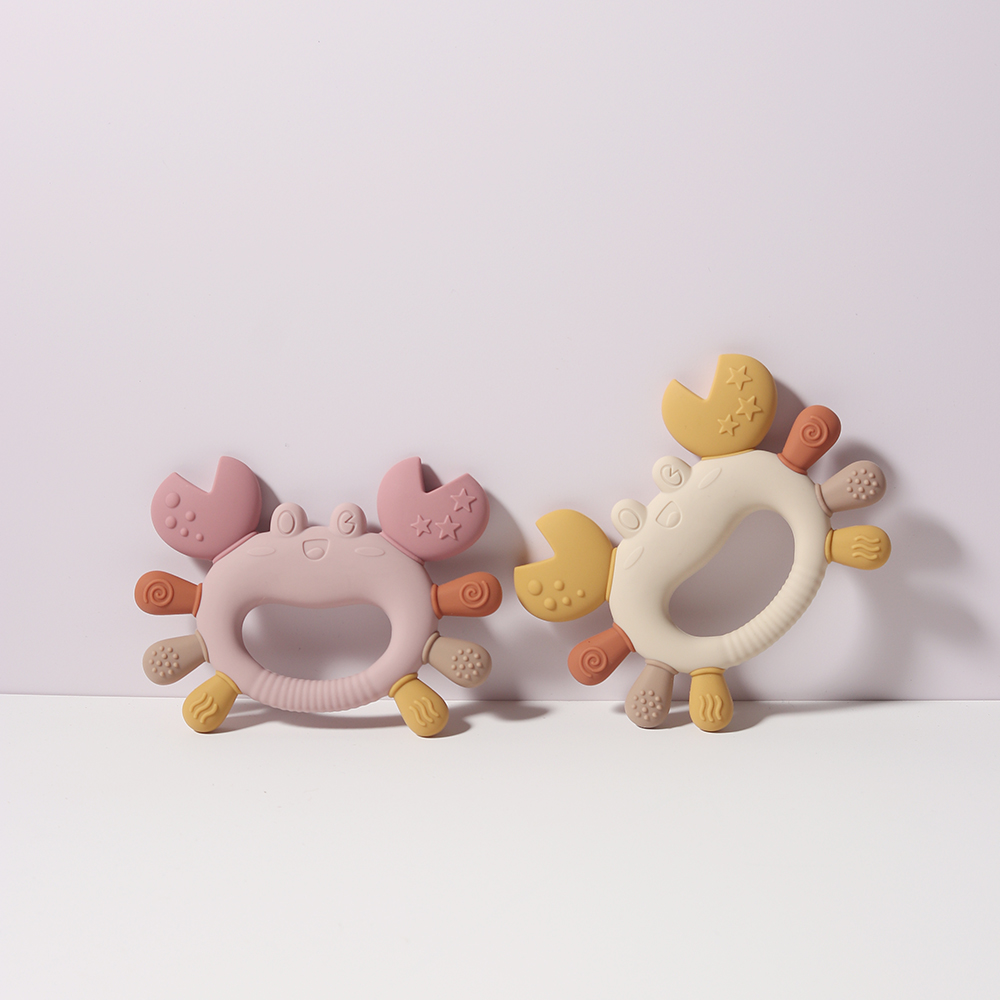 รูปปูเด็กTeetherซิลิโคนเกรดอาห - Baby Food Product บทวิจารณ์และราคา