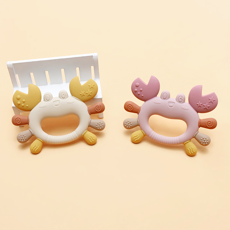 รูปปูเด็กTeetherซิลิโคนเกรดอาห - Baby Food Product บทวิจารณ์และราคา