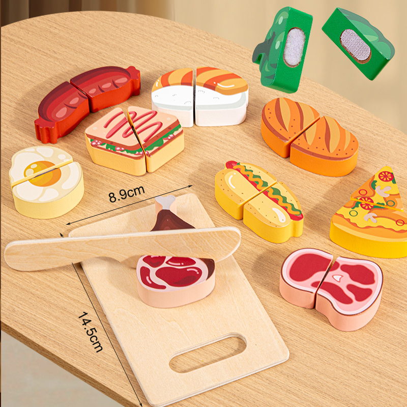 ไม้ Pretend ของเล่นจําลองตัดผล - Baby Food Cooking Set บทวิจารณ์และราคา