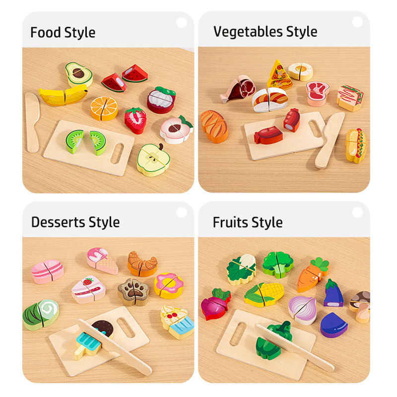 ไม้ Pretend ของเล่นจําลองตัดผล - Baby Food Cooking Set บทวิจารณ์และราคา