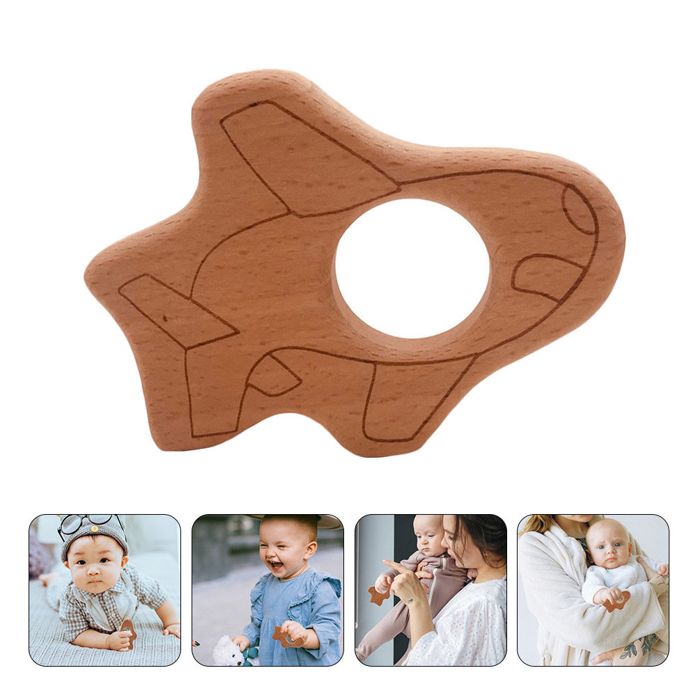 ยางกัดรูปทรงเครื่องบิน 2 ชิ้น  - Baby Food Product บทวิจารณ์และราคา