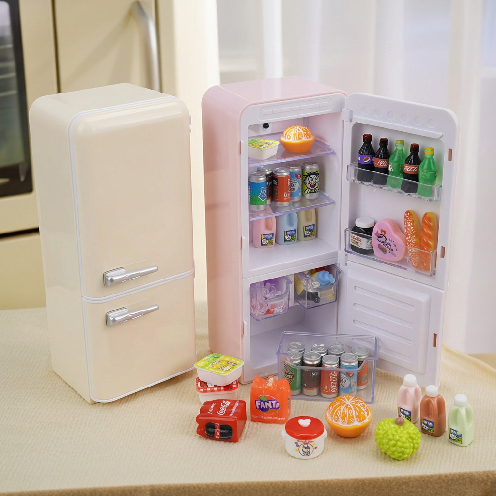 ชุดของเล่นตู้เย็นมินิสำหรับเด็ - Baby Food Cooking Set บทวิจารณ์และราคา