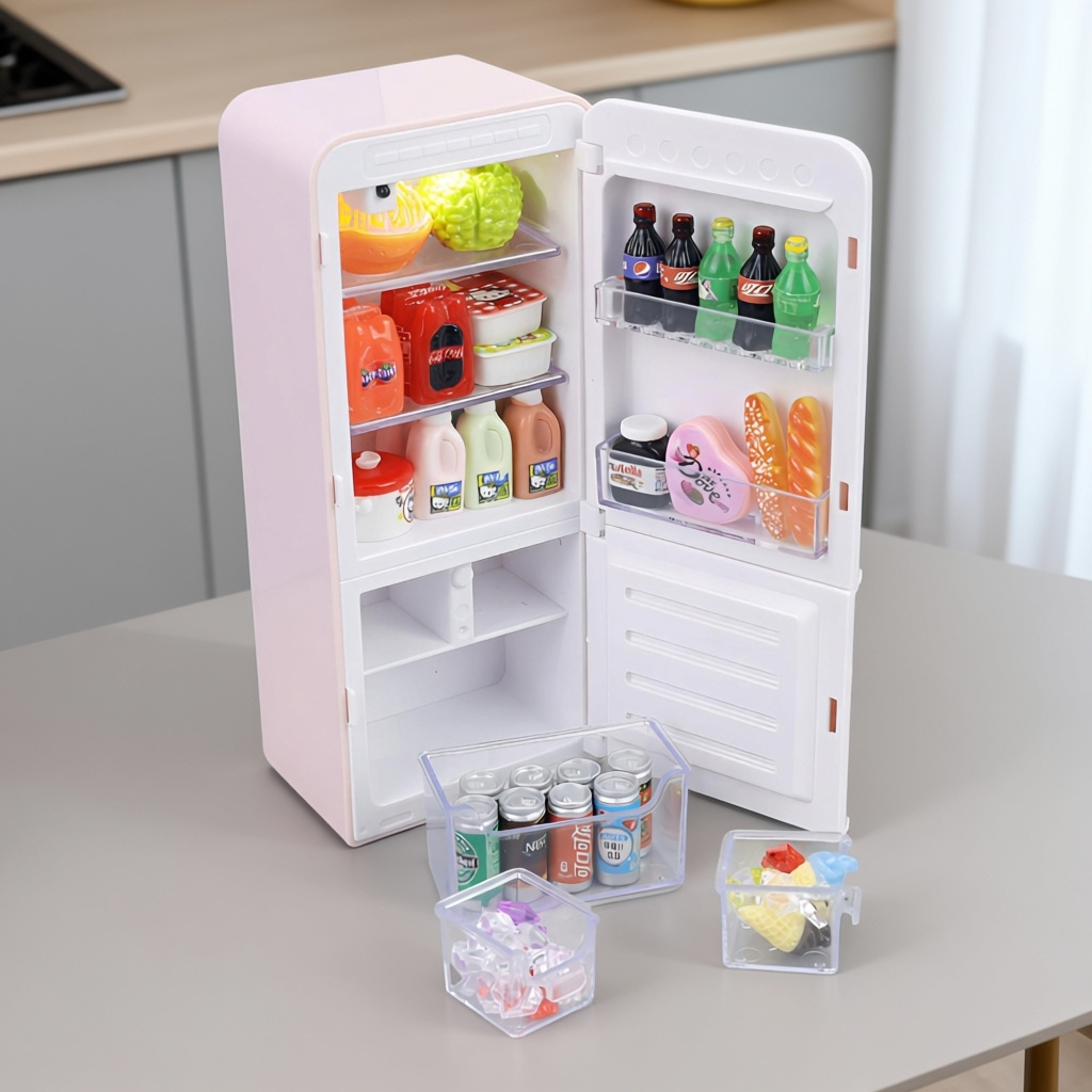ชุดของเล่นตู้เย็นมินิสำหรับเด็ - Baby Food Cooking Set บทวิจารณ์และราคา