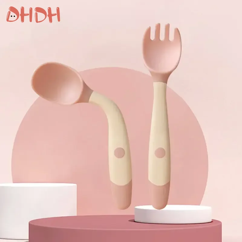 ชุดช้อนและส้อมสำหรับเด็กและทาร - Weaning Spoon Set บทวิจารณ์และราคา