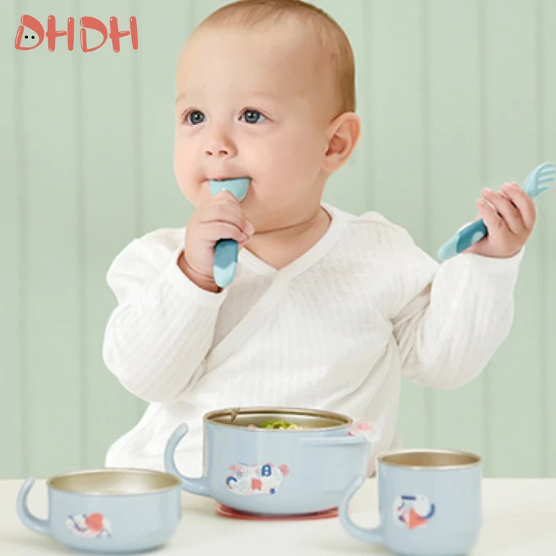 ชุดช้อนและส้อมสำหรับเด็กและทาร - Weaning Spoon Set บทวิจารณ์และราคา