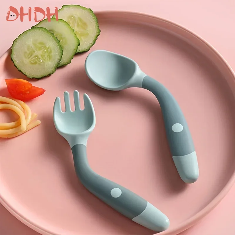 ชุดช้อนและส้อมสำหรับเด็กและทาร - Weaning Spoon Set บทวิจารณ์และราคา