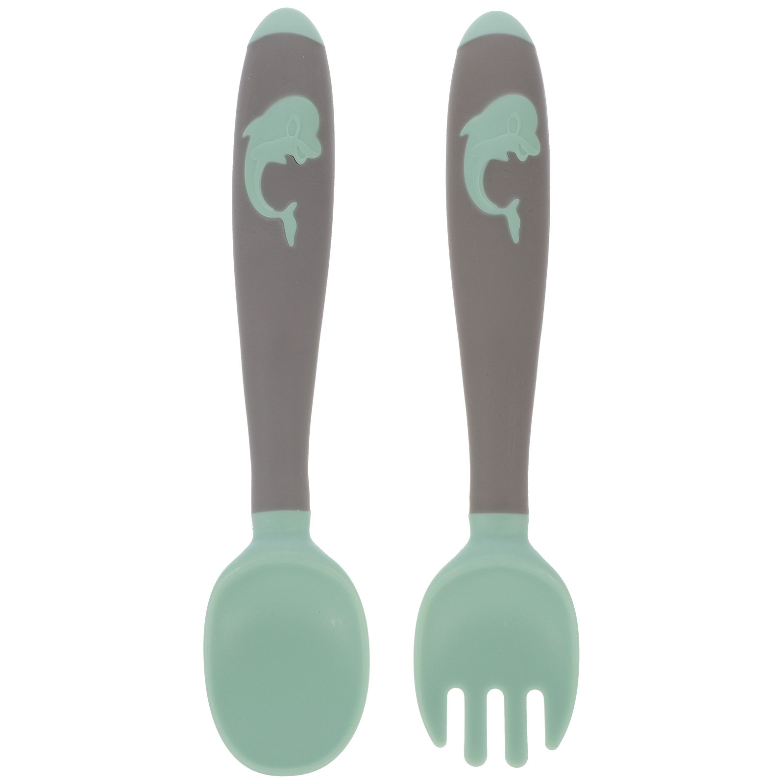 ชุดช้อนส้อมสำหรับเด็ก 1 ชุด ด้ - Weaning Spoon Set บทวิจารณ์และราคา