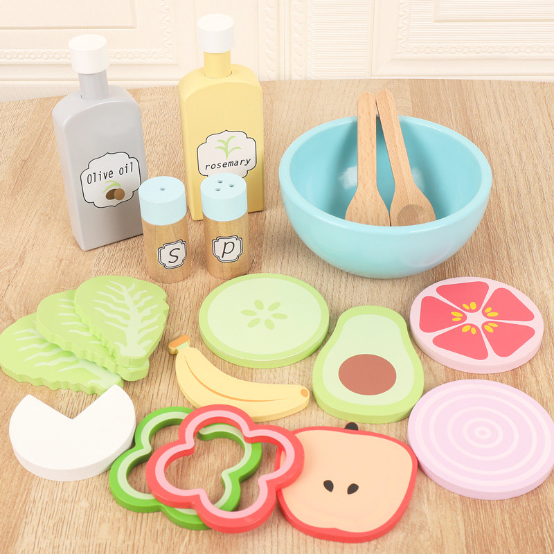 ไม้เล่นอาหารของเล่นคลาสสิกตัดช - Baby Food Cooking Set บทวิจารณ์และราคา
