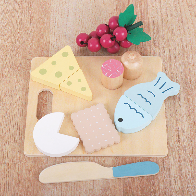 ไม้เล่นอาหารของเล่นคลาสสิกตัดช - Baby Food Cooking Set บทวิจารณ์และราคา