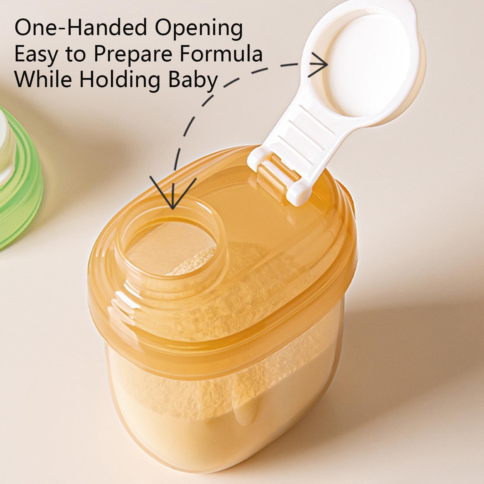 กล่องแบ่งนมผงแบบพกพา กล่องเก็บ - Feeding Baby Food บทวิจารณ์และราคา