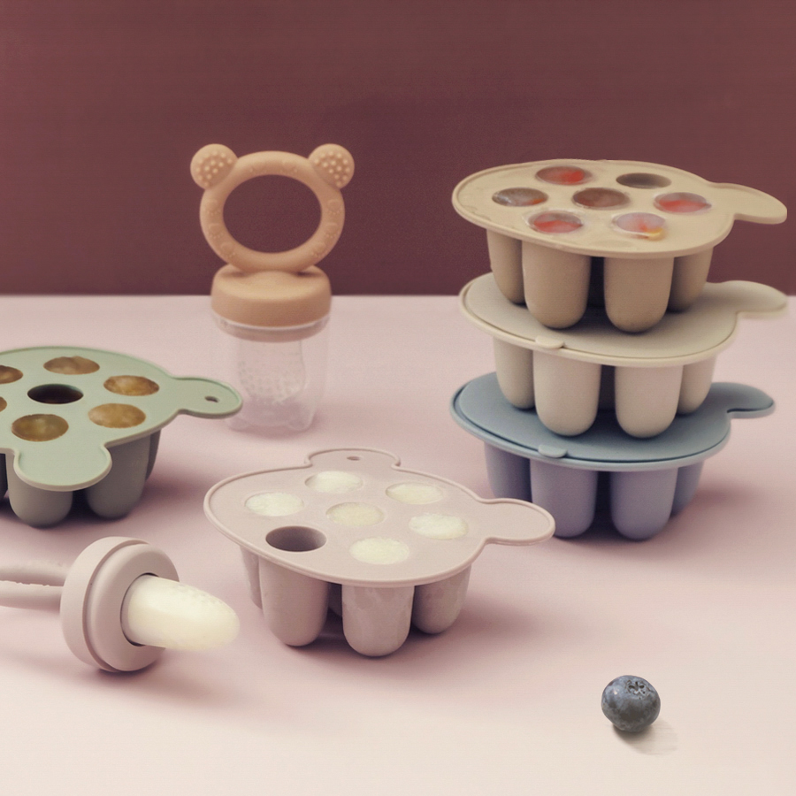 แม่พิมพ์ซิลิโคนทำไอศกรีมแท่งสำ - Baby Food Category บทวิจารณ์และราคา