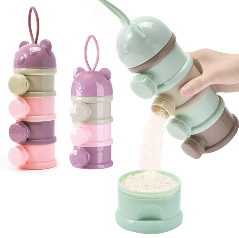 เก็บสาม/สี่ชั้นภาชนะบรรจุอาหาร - Baby Food Category บทวิจารณ์และราคา