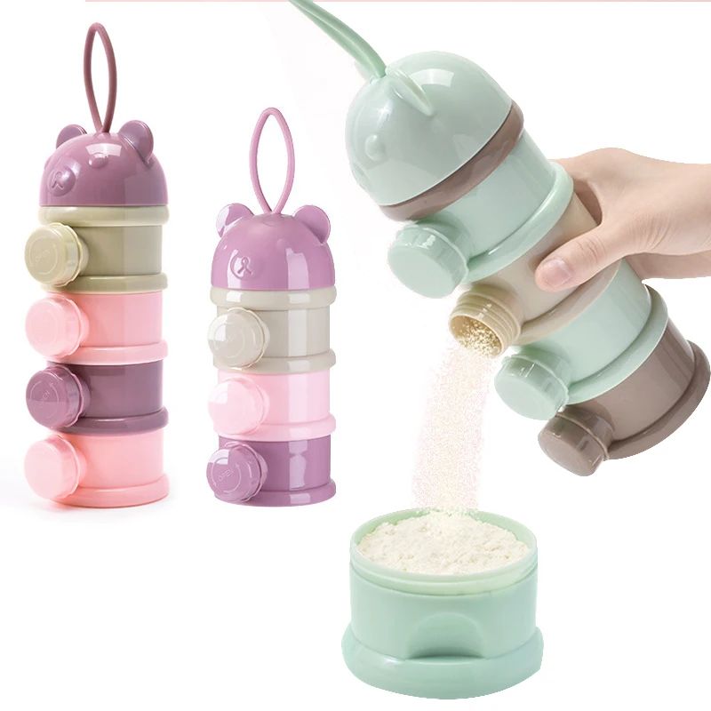 กล่องเก็บอาหารเด็กแบบพกพา 3/4  - Baby Food Category บทวิจารณ์และราคา