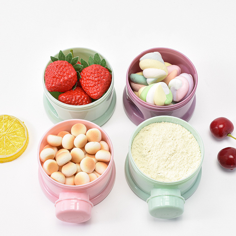 กล่องใส่นมผงสำหรับเด็ก 3/4 ชั้ - Baby Food Category บทวิจารณ์และราคา