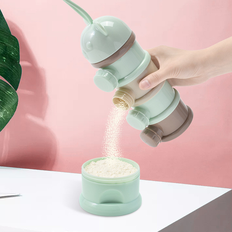 กล่องใส่นมผงสำหรับเด็ก 3/4 ชั้ - Baby Food Category บทวิจารณ์และราคา