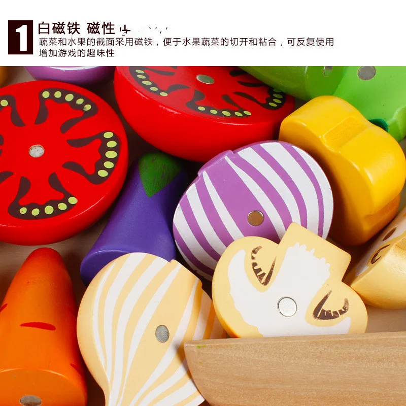 DIY น่ารักตัดไม้ผักผลไม้แกล้งเ - Baby Food Cooking Set บทวิจารณ์และราคา