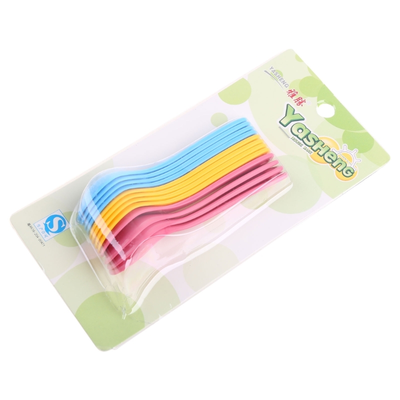 12Pcs เด็กช้อนพลาสติกปลอดภัยเด - Weaning Spoon Set บทวิจารณ์และราคา